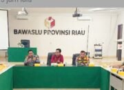 Bawaslu Riau Gelar Rakor, Perkuat Pengawasan Kampanye dan Masa Tenang